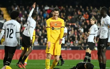 برشلونة ضد فالنسيا اليوم في الدوري الاسباني .. موعد المباراة والقنوات الناقلة