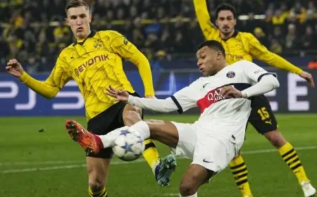 موعد مباراة باريس سان جيرمان وبروسيا دورتموند اليوم في نصف نهائي دوري ابطال اوروبا 2024 والقنوات الناقلة