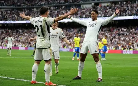 ريال مدريد يتوج بلقب الدوري الإسباني بعد فوز جيرونا على برشلونة