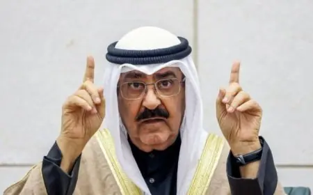 الكويت .. الأمير يعلن حل مجلس الأمة ووقف بعض مواد الدستور