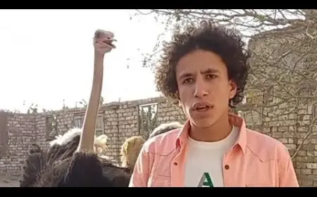 وداعاً يوسف العدلي .. يوسف اصغر مربي نعام في مصر الذي ساعد الاف الشباب