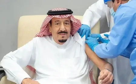 الملك سلمان بن عبد العزيز يجري فحوصات طبية في العيادات الملكية بجدة