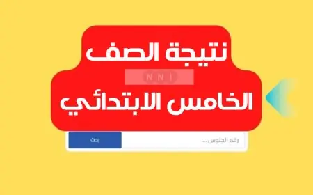 خامسة ابتدائي.. بوابة التعليم الأساسي بالرقم القومي 2025 نتيجة الصف الخامس الابتدائي محافظة القاهرة