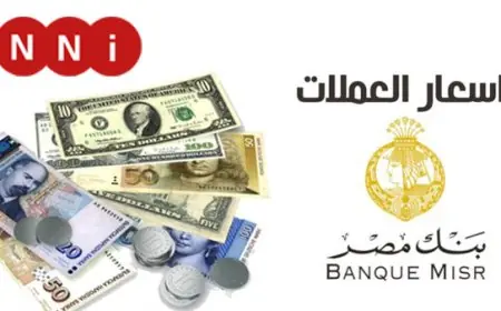 اسعار العملات اليوم مقابل الجنيه المصري في بنك مصر الاحد 26 مايو 2024 الدولار واليورو والريال والدينار