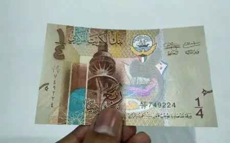 سعر الدينار الكويتي في السوق السوداء اليوم الجمعة 21 يونيو 2024 أسعار الدينار في البنك