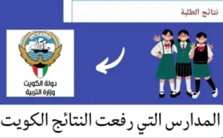 المدارس التي رفعت النتائج الكويت ٢٠٢٤ بالرقم المدني جميع المحافظات وكيفية الاستعلام عبر موقع الوزارة moe.edu.kw