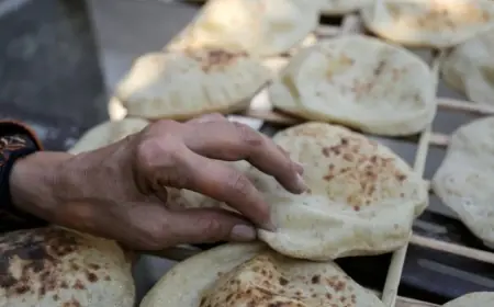 بعد زيادة سعر رغيف العيش المدعم .. أعرف نصيب الفرد كام رغيف في الشهر