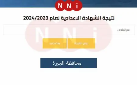 محافظة الجيزة .. نتيجة الصف الثالث الإعدادي برقم الجلوس 2024 موقع مديرية التربية والتعليم بالجيزة