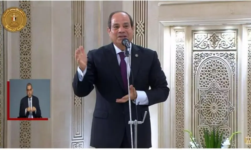 إفتتاح مسجد السيدة زينب بمصر بحضور الرئيس السيسي