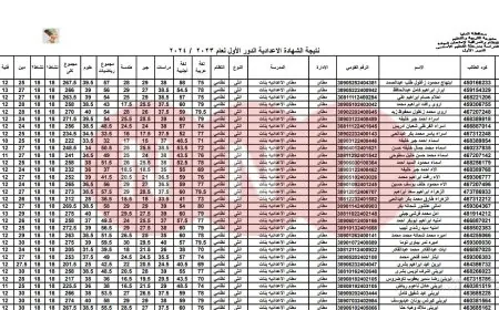 نتيجة الصف الثالث الاعدادي برقم الجلوس 2025 محافظة الدقهلية عبر بوابة التعليم الأساسي بمديرية التربية والتعليم بالدقهلية