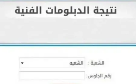 نتيجة الدبلومات الفنية 2024 برقم الجلوس او بالاسم عبر موقع بوابة التعليم الفني