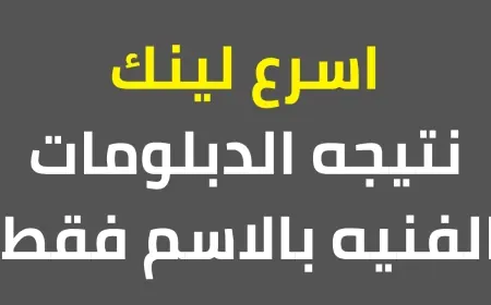 رابط fany.emis.gov.eg.. نتيجة ثانوي تجاري برقم الجلوس 2024 عبر بوابة التعليم الفني الدبلومات الفنية