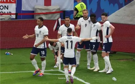 موعد مباراة انجلترا ضد سلوفاكيا في دور الـ16 من بطولة يورو 2024 والقنوات الناقلة