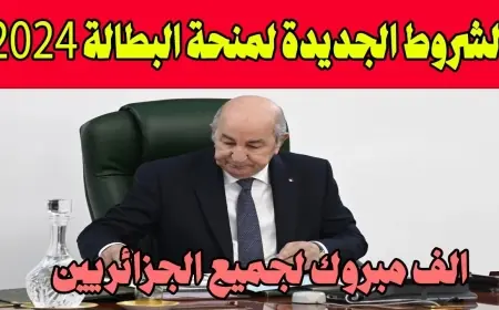 الوكالة الوطنية للتشغيل  في الجزائر تعلن عن شروط منحة البطالة 2024