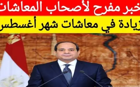 كل اللي عايز تعرفه عن موعد صرف معاشات شهر أغسطس 2024 وزيادة المعاشات 15% هيئة التأمينات الاجتماعية