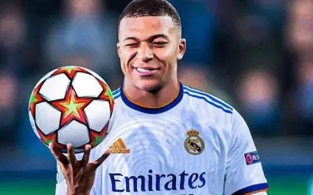 امبابي بيلبس تيشيرت الريال.. موعد حفل تقديم كيليان امبابي لاعب ريال مدريد