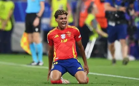 إيه حكاية احتفال لامين جمال بـ 304؟ وعلاقته بالمغرب