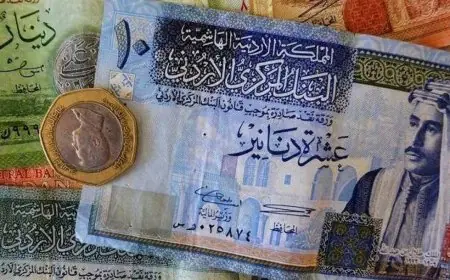 سعر الدينار الأردني مقابل الجنيه المصري في السوق السوداء والبنوك اليوم