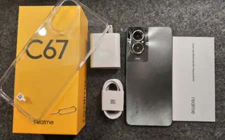 ريلمي C67 بإمكانيات جبارة ونظام IP54.. شوف السعر اللي هيخليك تفكر مرتين ومواصفات الهاتف المميزة للغاية