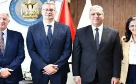 وزير البترول يلتقى الرئيس التنفيذى للمؤسسة الدولية الإسلامية لتمويل التجارة