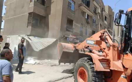 الإسكان: رفع إشغالات في حملات مكبرة بمدينتي 6 أكتوبر والسادات