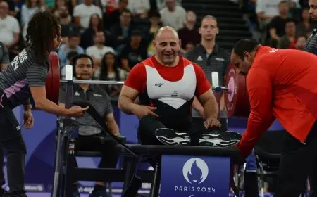 محمد صبحي يتوج بفضية رفع الأثقال في بارالمبياد باريس 2024