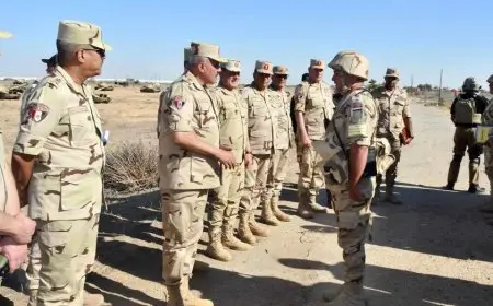 نصر سالم: زيارة رئيس الأركان للشريط الحدودي مع غزة حملت رسائل قوية للردع