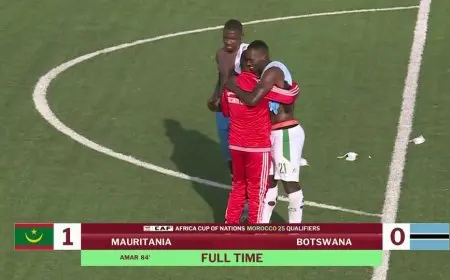 بوتسوانا تخسر أمام موريتانيا قبل مواجهة مصر في تصفيات أمم أفريقيا