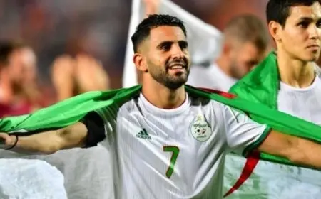 استبعاد رياض محرز من معسكر الجزائر قبل مواجهة ليبيريا