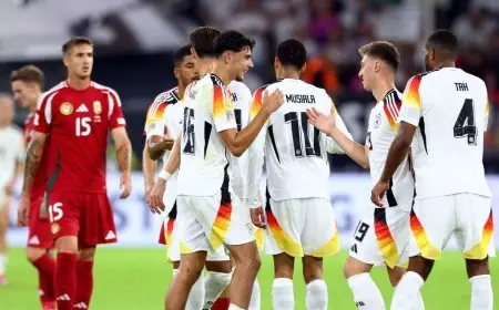 منتخب ألمانيا ينتصر بنتيجة مدوية على المجر في دوري الأمم