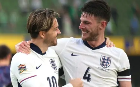 ماذا قال رايس وغريليش بعد التسجيل في منتخبهما السابق أيرلندا؟