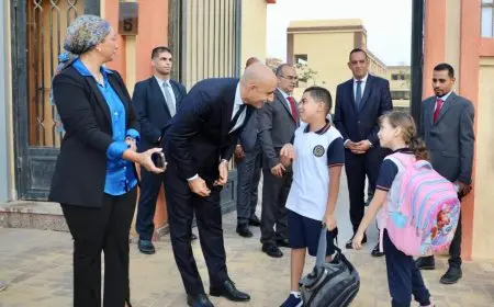 انطلاق أول أيام العام الدراسي 2024/2025 في مدارس النيل والوزير يستقبل الطلاب.. صور