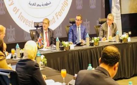 وزير الاستثمار والتجارة الخارجية يلتقى المفوض التجاري البريطاني لأفريقيا لبحث سبل تعزيز العلاقات بين مصر والمملكة المتحدة