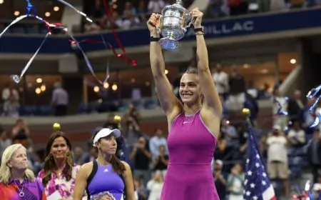 لأول مرة.. سابالينكا تتوج بلقب بطولة أميركا المفتوحة للتنس
