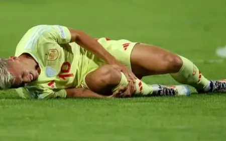 رسمياً.. داني أولمو يغيب عن مباراة إسبانيا ضد سويسرا للإصابة