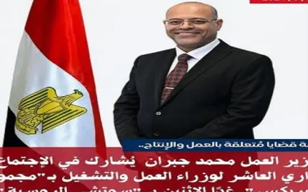 مصر تشارك في الإجتماع العاشر لوزراء العمل والتشغيل بـ”مجموعة البريكس” في روسيا