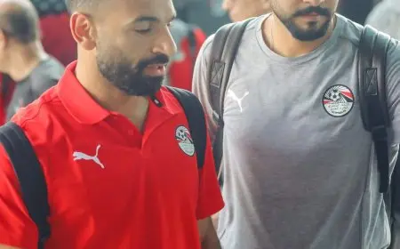 بعثة منتخب مصر تطير إلى جابورون لمواجهة بوتسوانا في تصفيات أمم إفريقيا