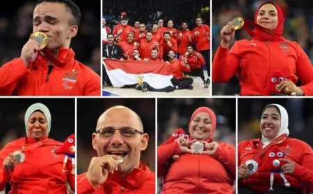 7 ميداليات حصيلة مشاركة مصر في دورة الألعاب البارالمبية باريس 2024
