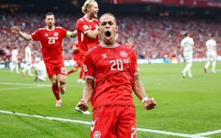 سجل وصنع.. بولسن يقود الدنمارك لهزيمة صربيا في دوري الأمم