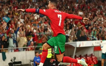 الهدف الرقم 901 لرونالدو يقود البرتغال لتجاوز اسكتلندا