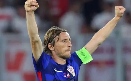 مودريتش: سعيد بمباراتي الدولية الـ 180.. والشغف لم ينقطع