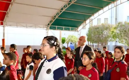 وزير التعليم يجري زيارة لمدرسة النيل الدولية فرع أكتوبر للاطمئنان على انتظام العملية التعليمية