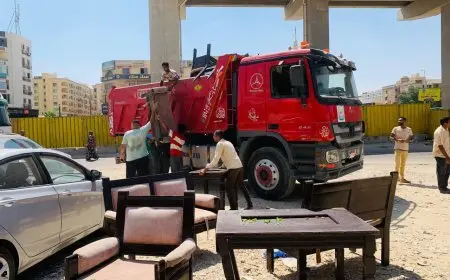 الإسكان: إزالة الإشغالات والظواهر العشوائية ومخالفات البناء بمدينة 6 أكتوبر