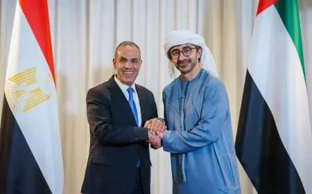 وزير الخارجية يعقد جلسة مباحثات مع نظيره الإماراتي لتعزيز العلاقات بين البلدين