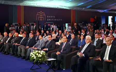 رئيس الوزراء يشهد افتتاح جامعة باديا بأكتوبر الجديدة بالشراكة مع جامعة تكساس الأمريكية