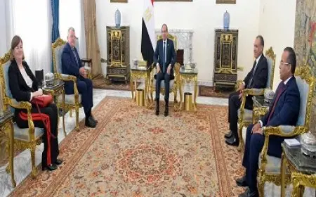 السيسي لـ وزير خارجية الدنمارك: هناك ضرورة قصوى لتغليب مسار التهدئة في غزة