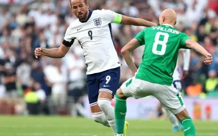 هاري كين عاشر لاعب إنجليزي سيخوض 100 مباراة دولية