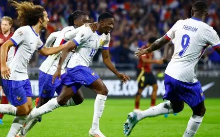 في ليلة ديمبيلي.. فرنسا تستفيق في دوري الأمم بهزيمة بلجيكا