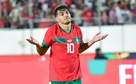 هدف براهيم دياز يُنقذ المغرب من “كمين” ليسوتو في تصفيات كأس إفريقيا