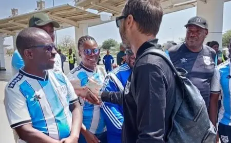 منتخب بوتسوانا يصل بلاده قبل 6 ساعات من مواجهة مصر